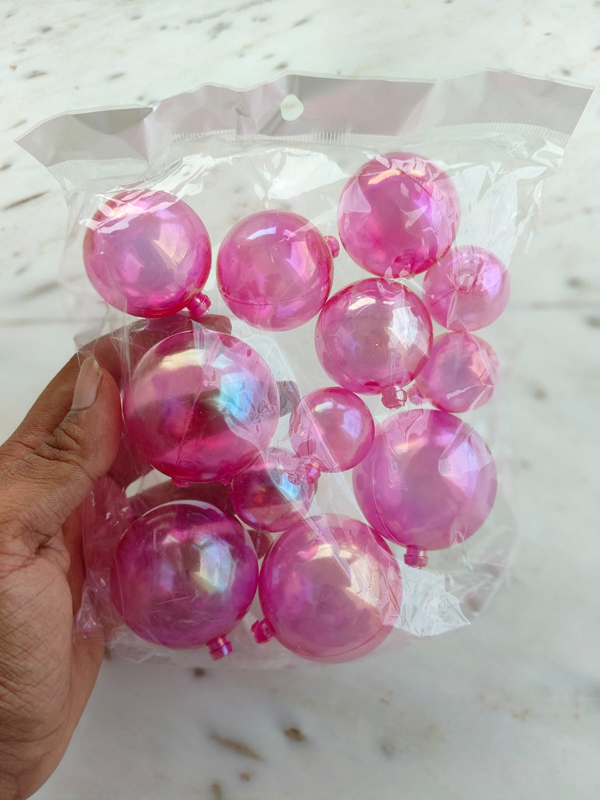 Crystal Faux Ball