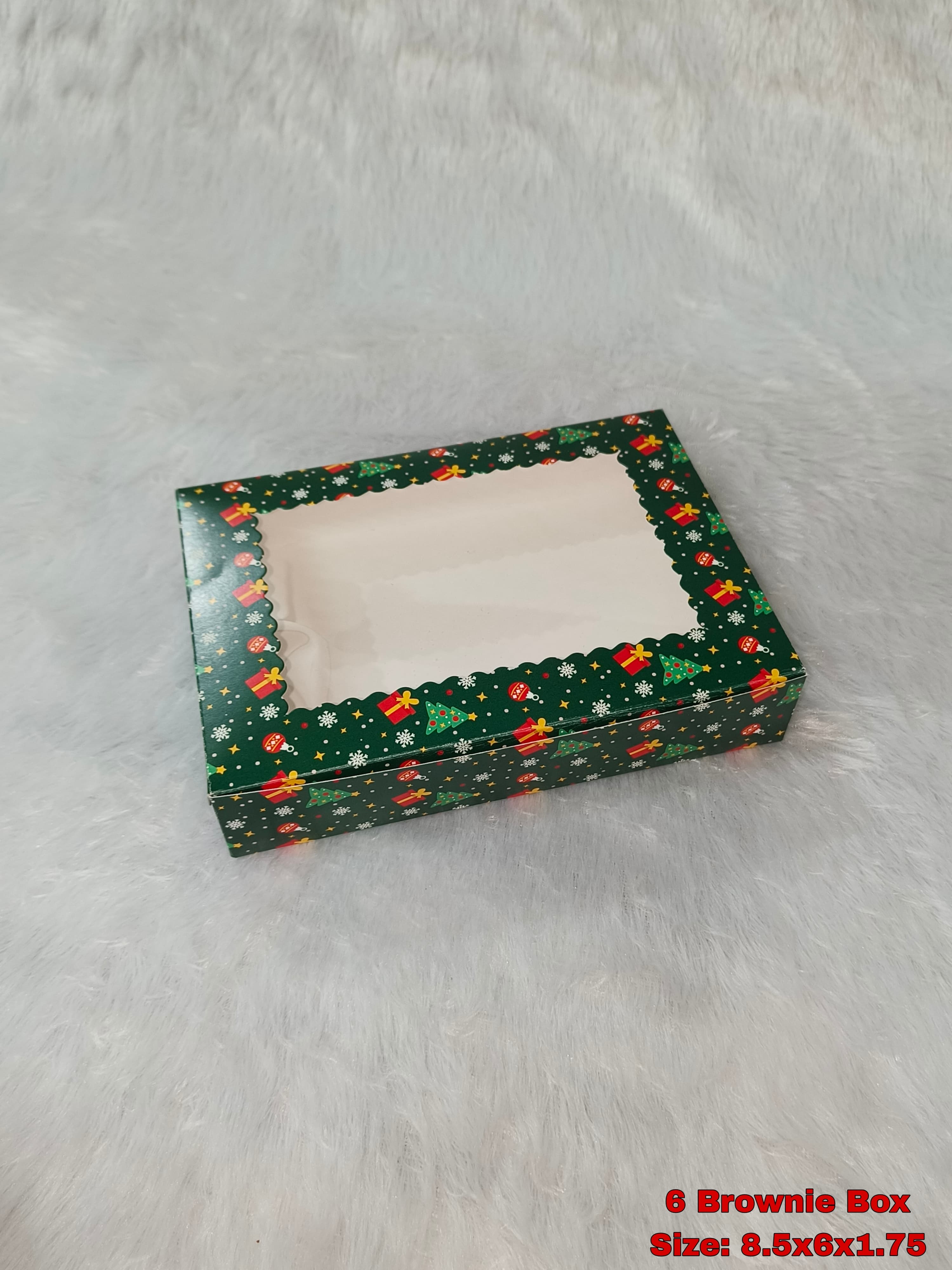 6pc Brownie Box