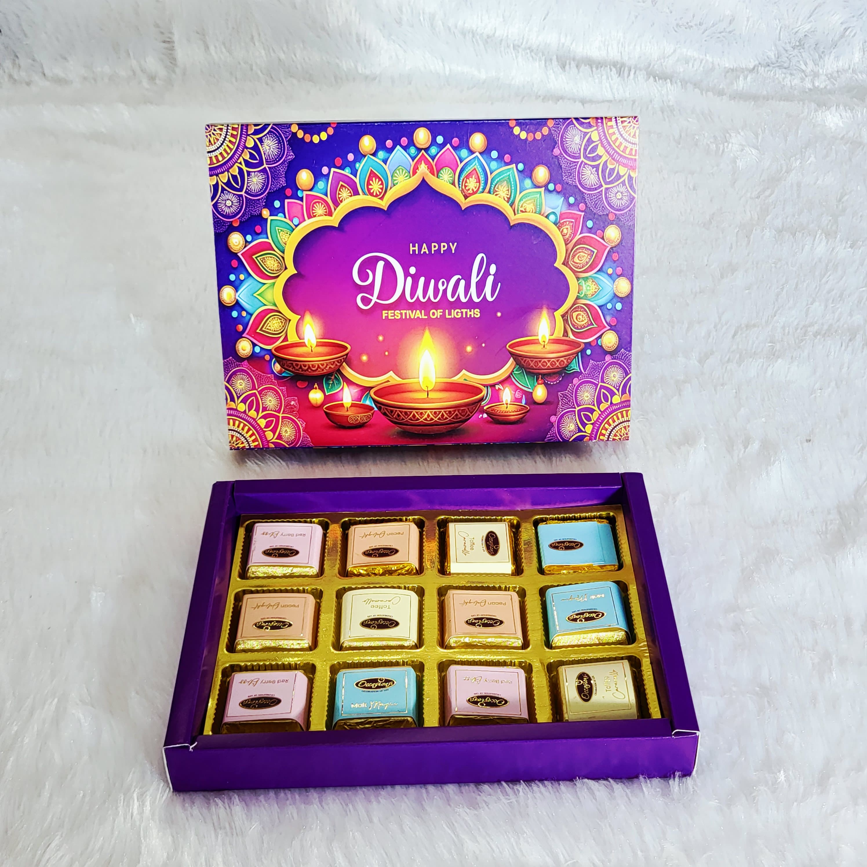 12 Cavity Chocolate Box