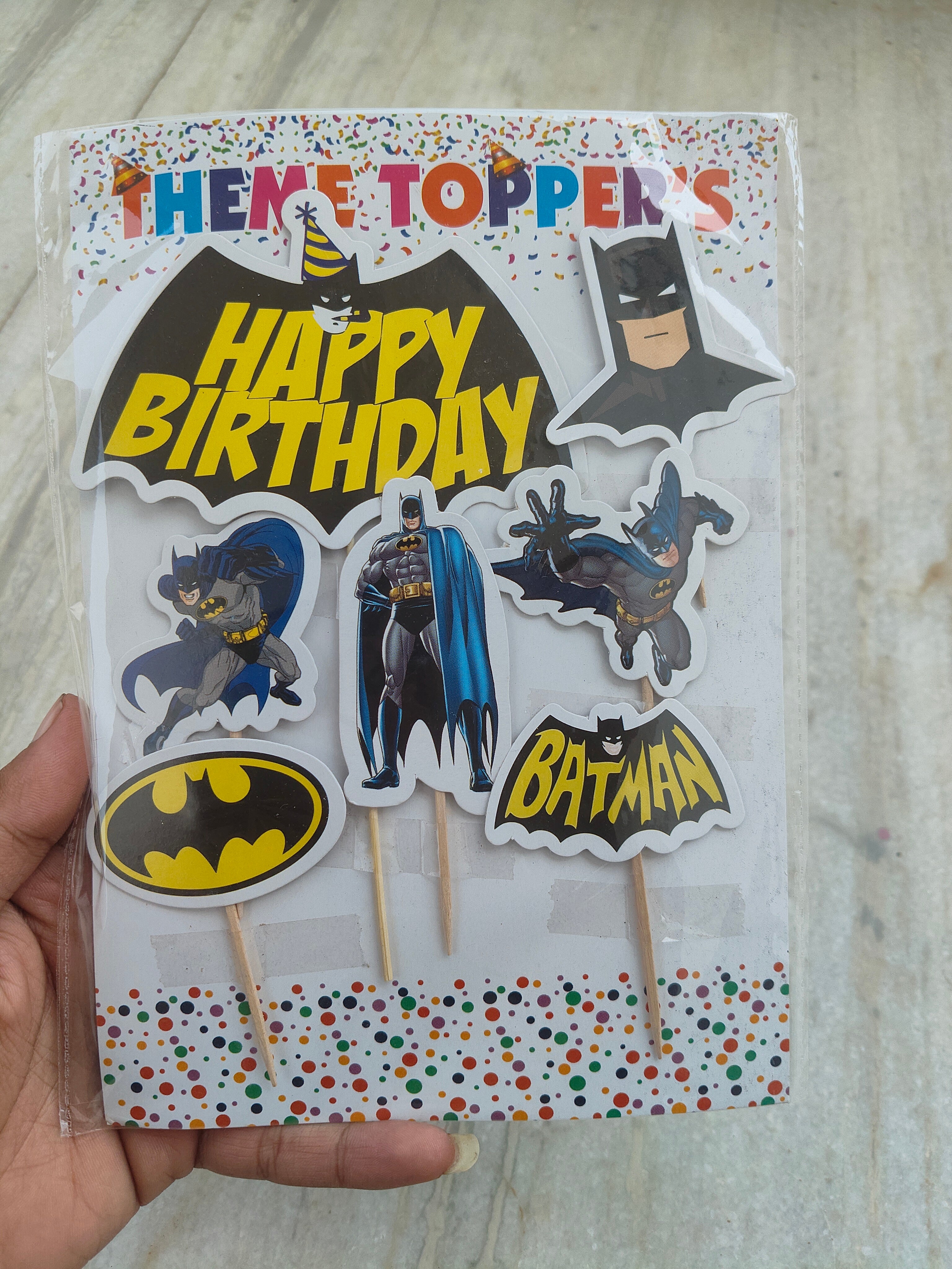 Batman theme topper