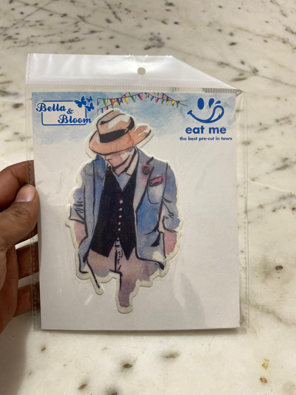 Edible Single cutout D-04