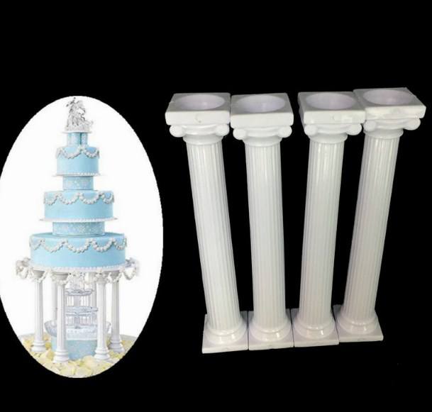 6" Cake Pillars (6pcs)