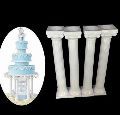 6" Cake Pillars (6pcs)