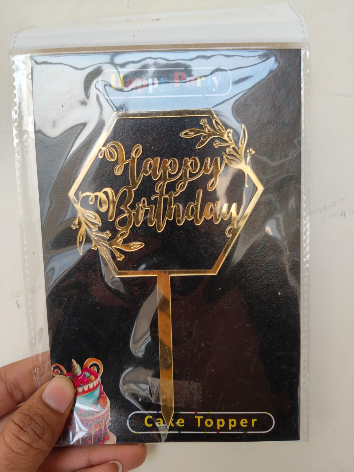 Acrylic Birthday 21