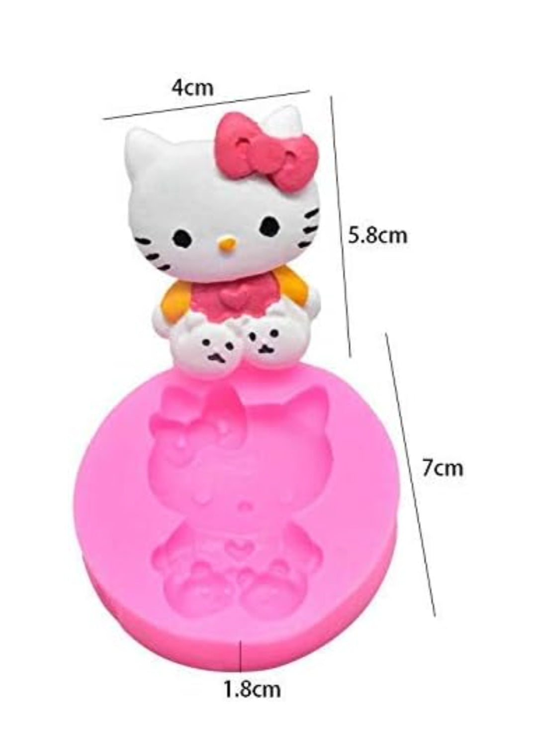 Hello Kitty Fondant Mould