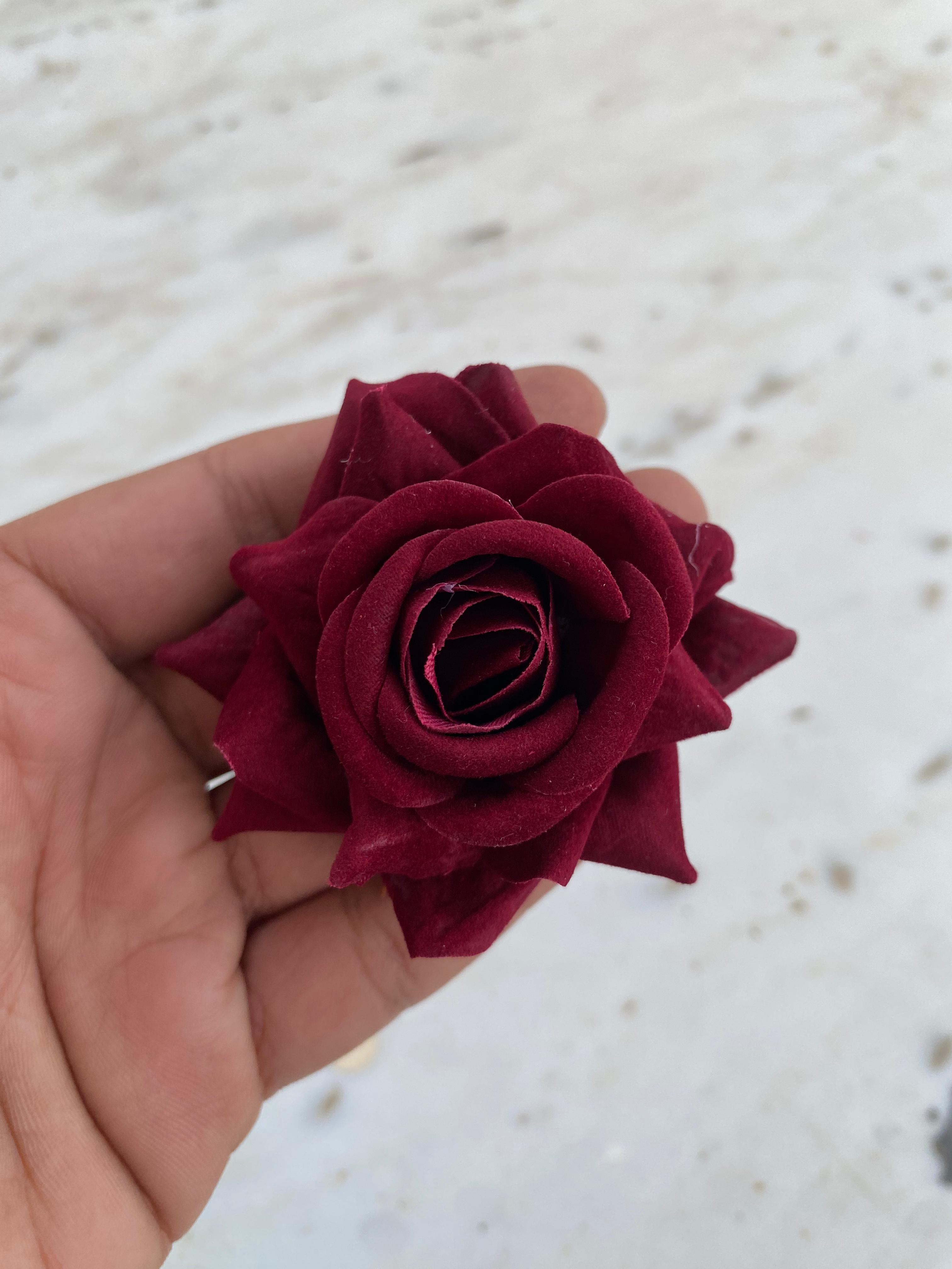 Maroon Velvet Rose