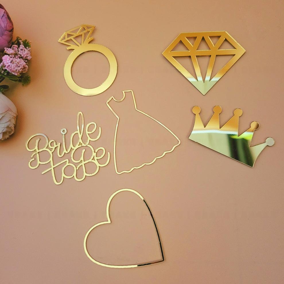 Bride to be cutout set