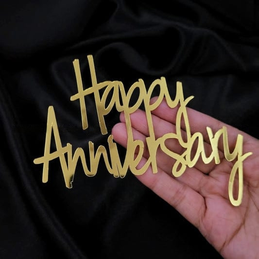Acrylic Anniversary Cutout (5 pcs)