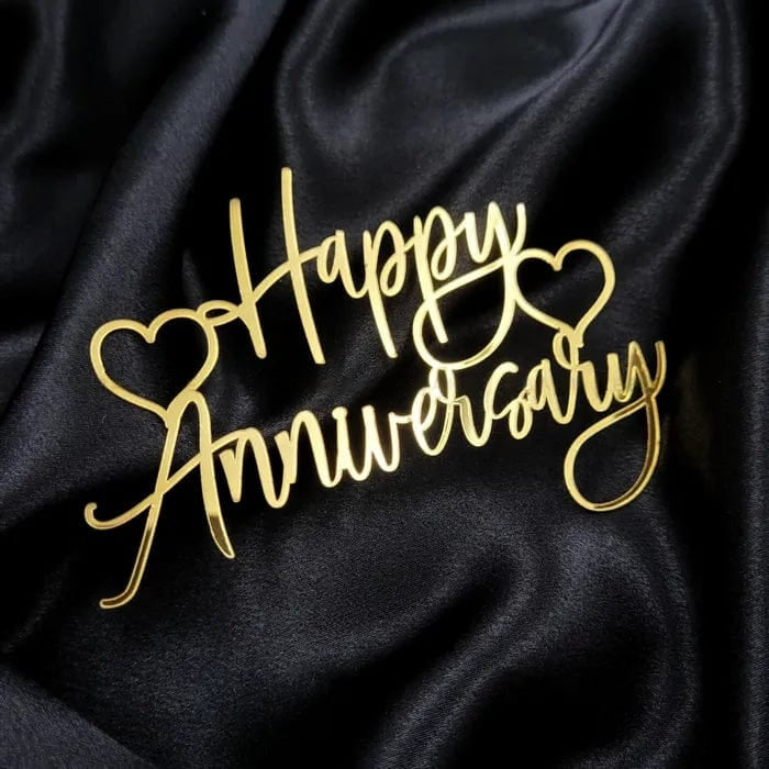 Acrylic Anniversary Cutout (5 pcs)