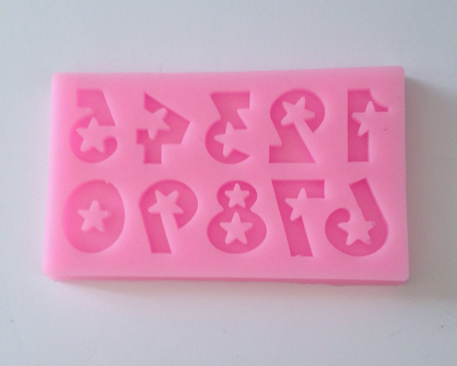 Fondant Number Mould
