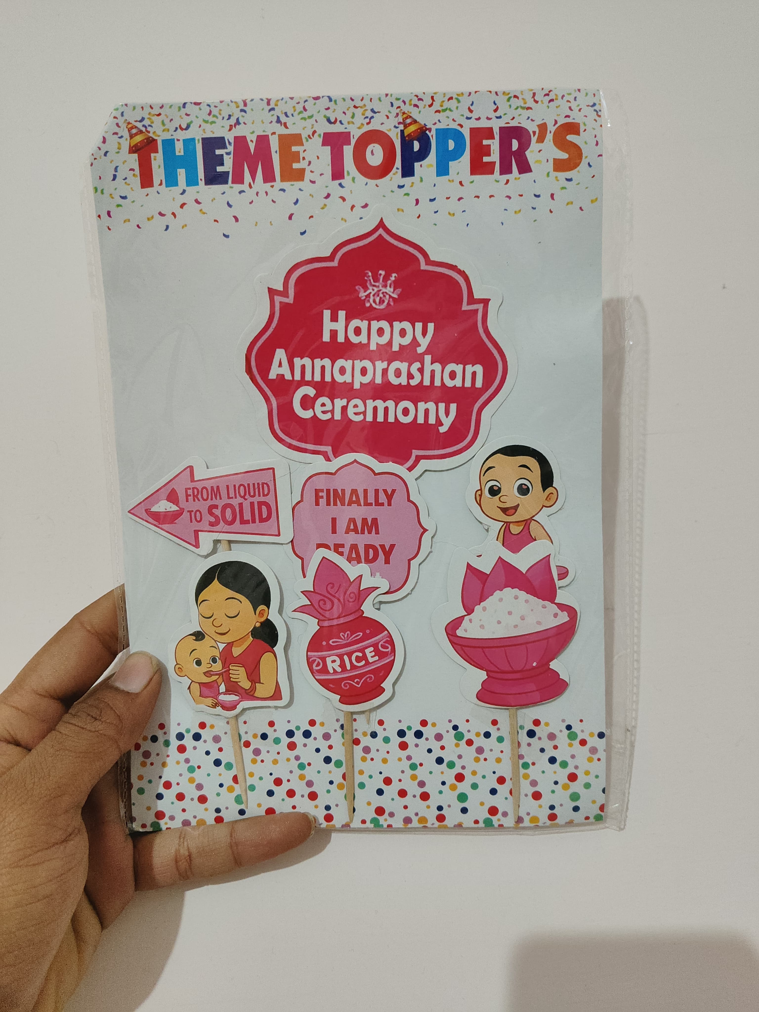 Annaprashan Theme Topper