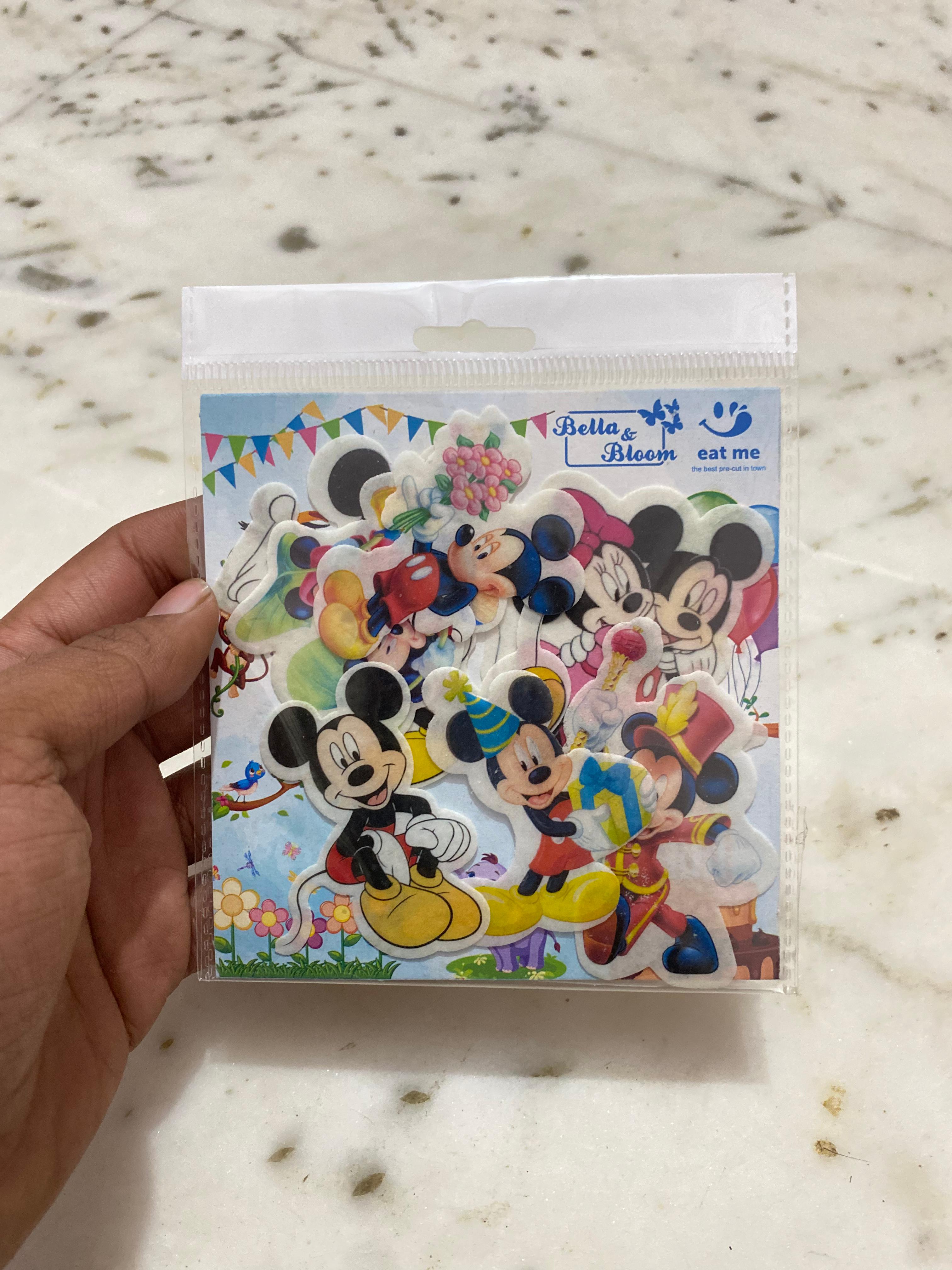 Edible Mickey Mouse Set