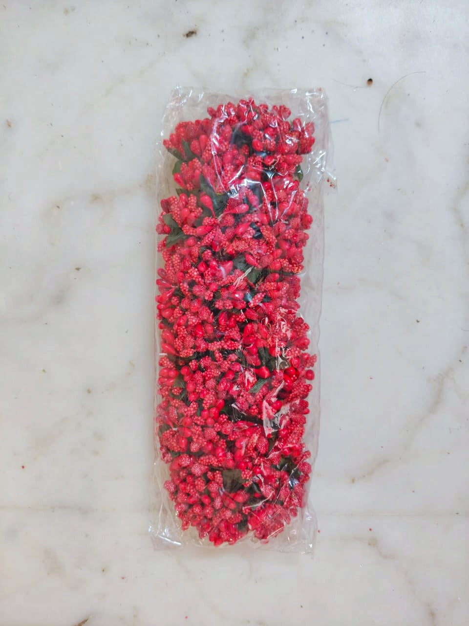 Red Pollen Packet