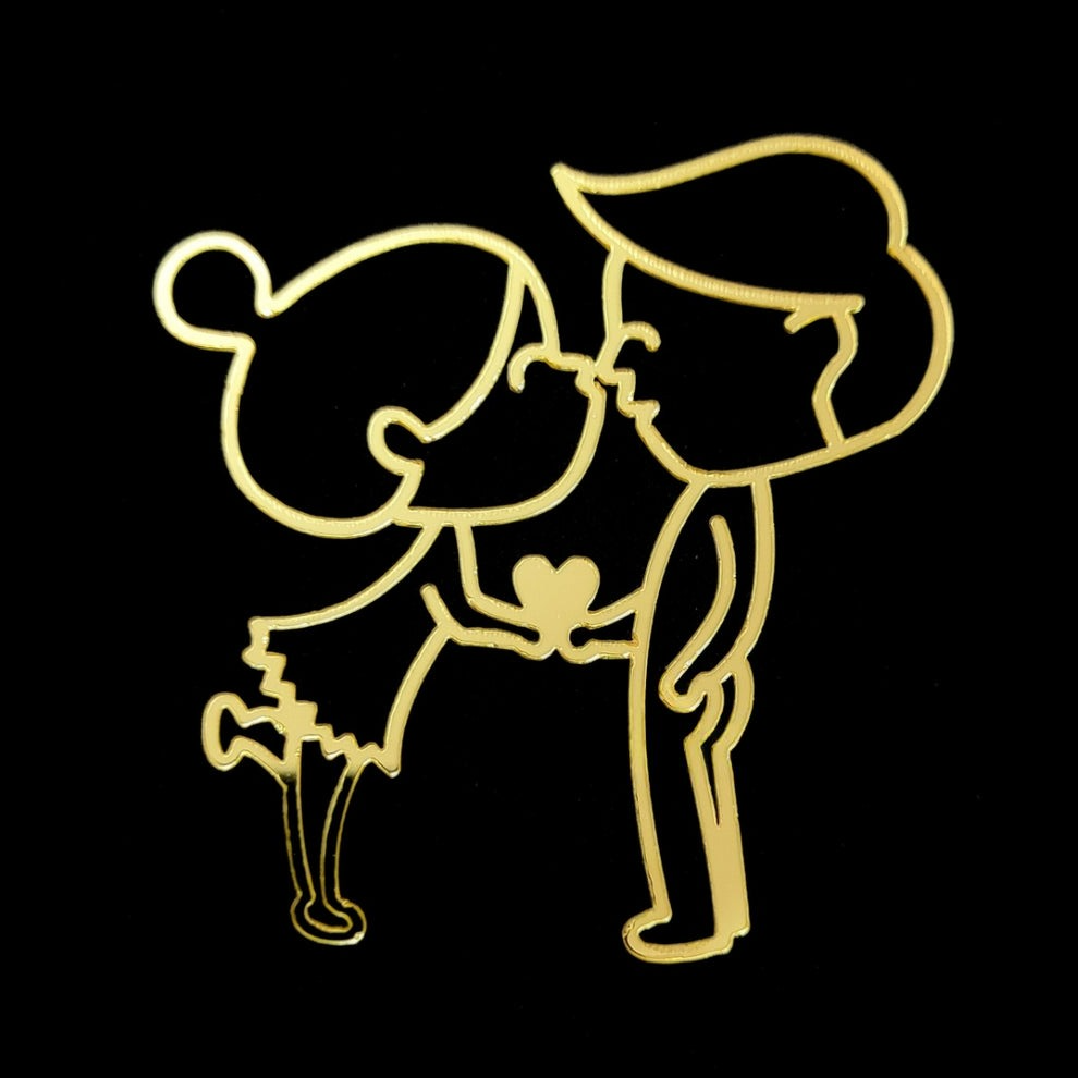 Cute Couple Cutout (5pcs)