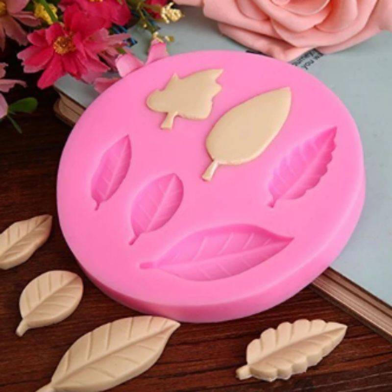 Leaf fondant mould