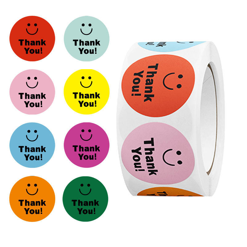 Thank You Sticker Roll ( Random Design)