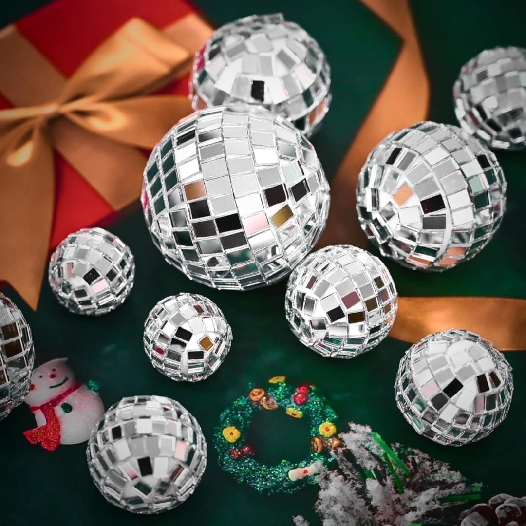 Silver Disco Balls