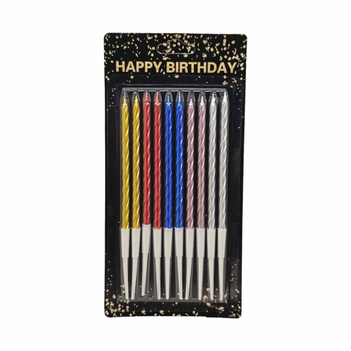 Mettalic Multi Colour Candle