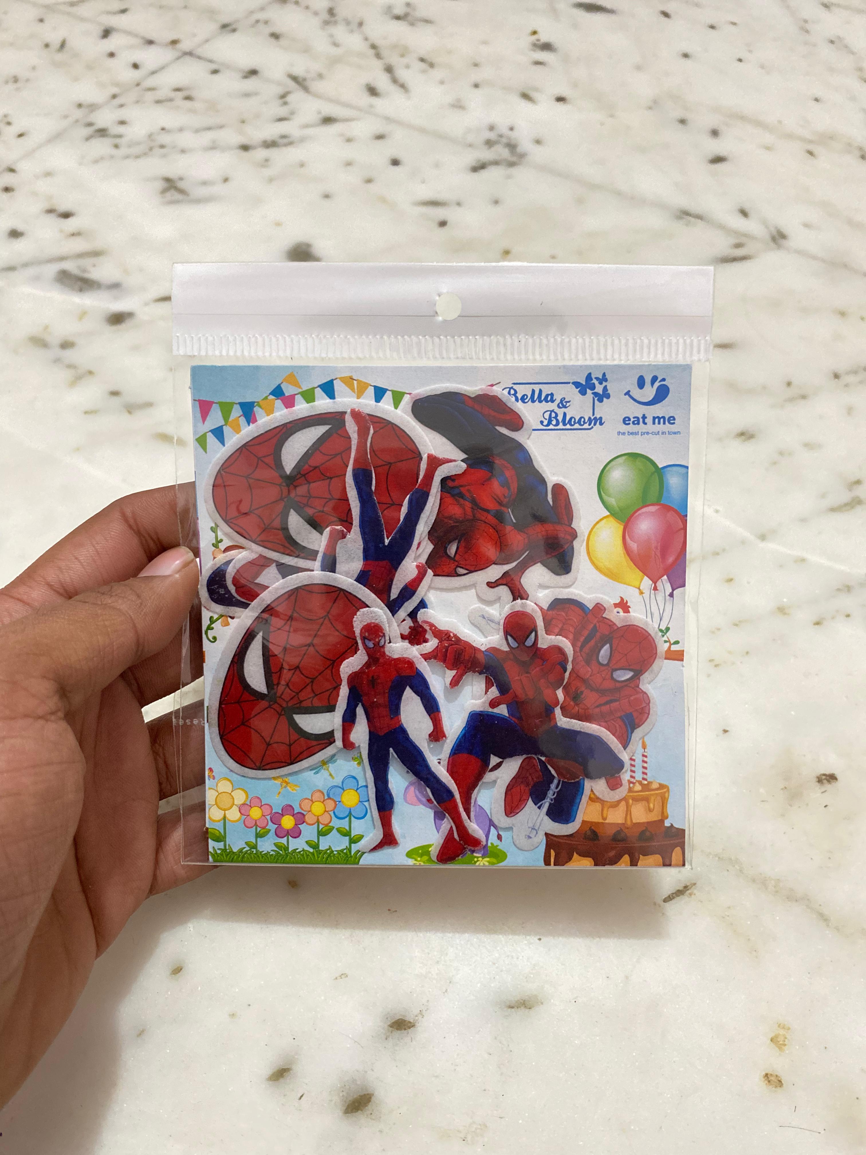 Edible Spiderman Set
