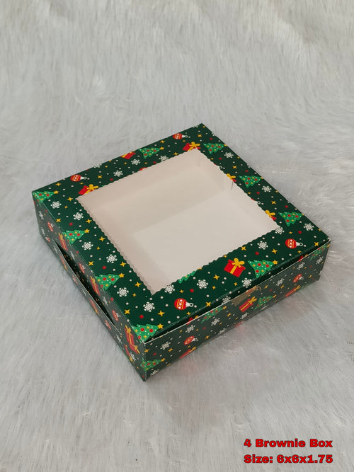 4pc Brownie Box