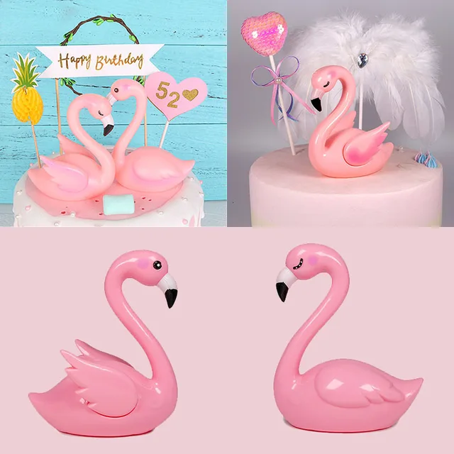 Pink Flamingo Cake Topper