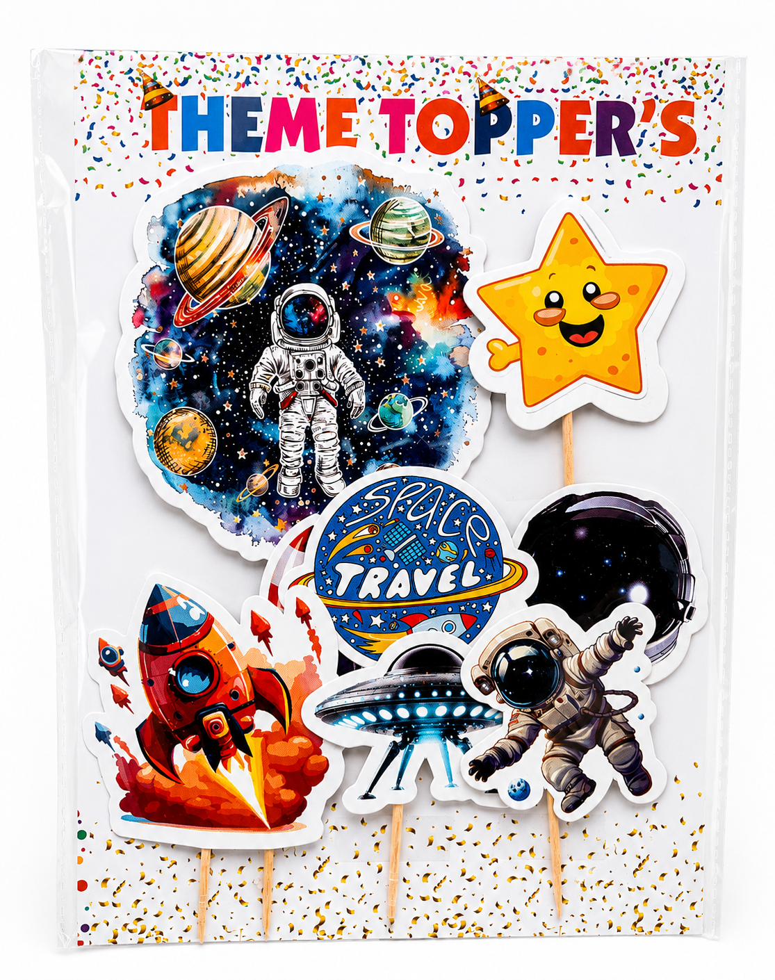 Space theme topper