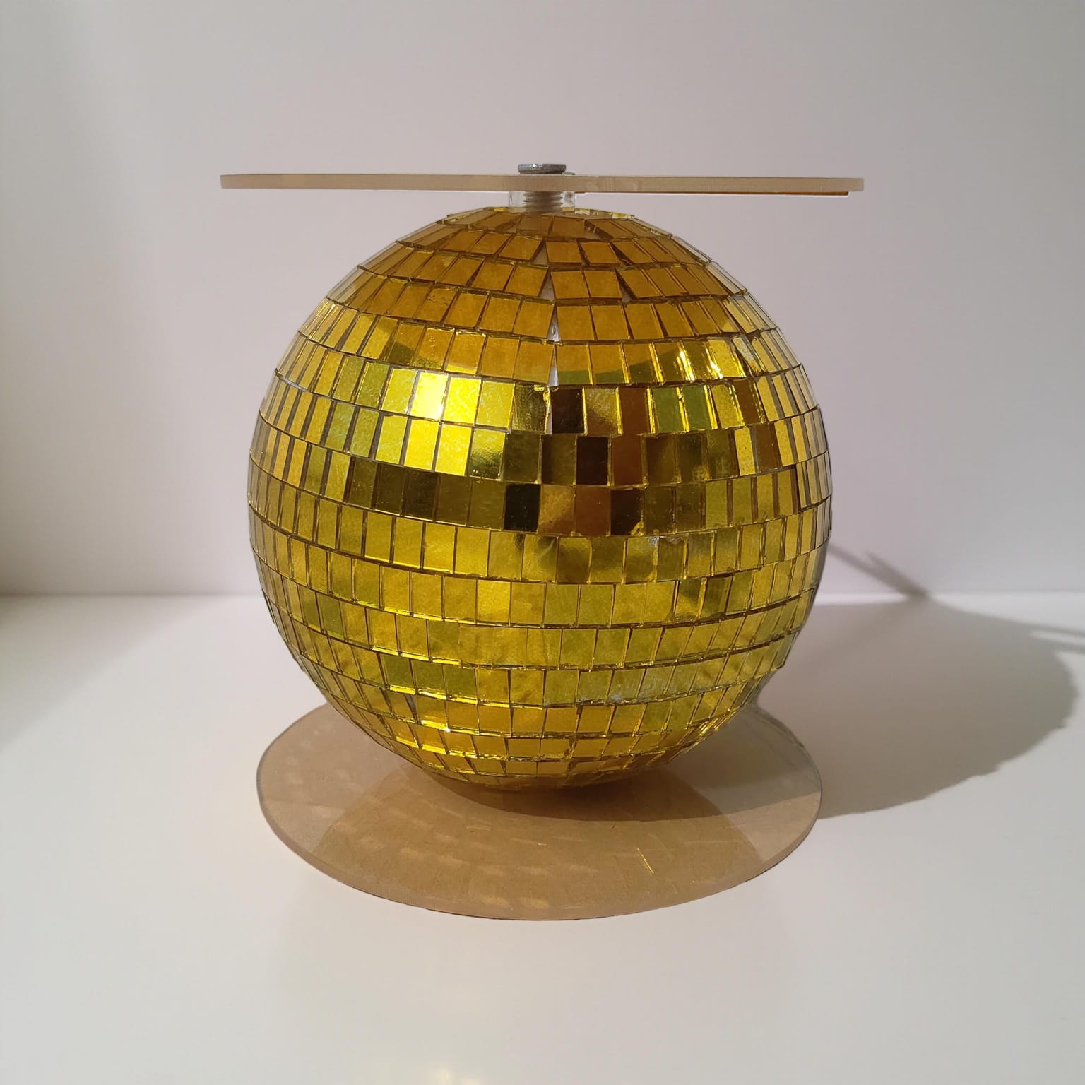 Golden Disco Ball Spacer