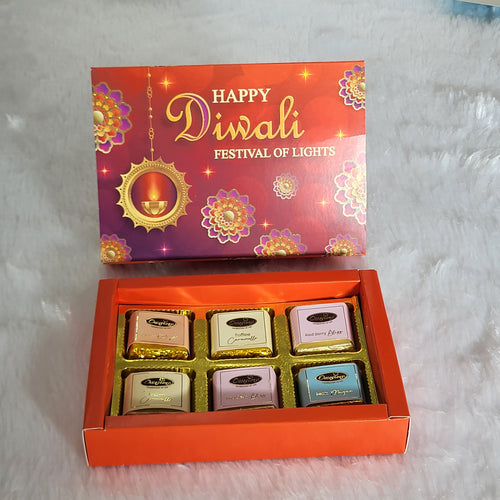 6 Cavity Chocolate Box