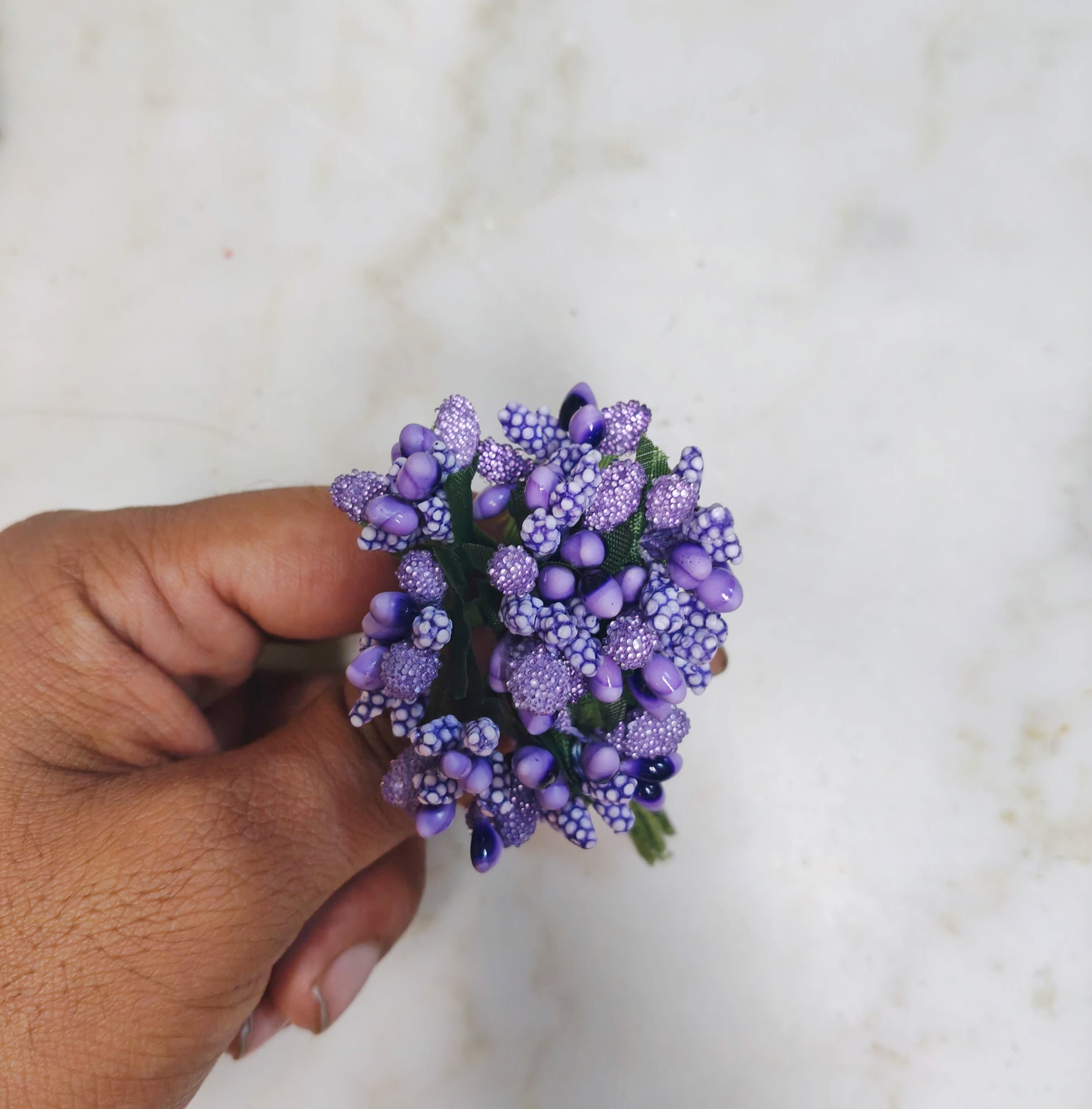 Purple Pollen Bunch