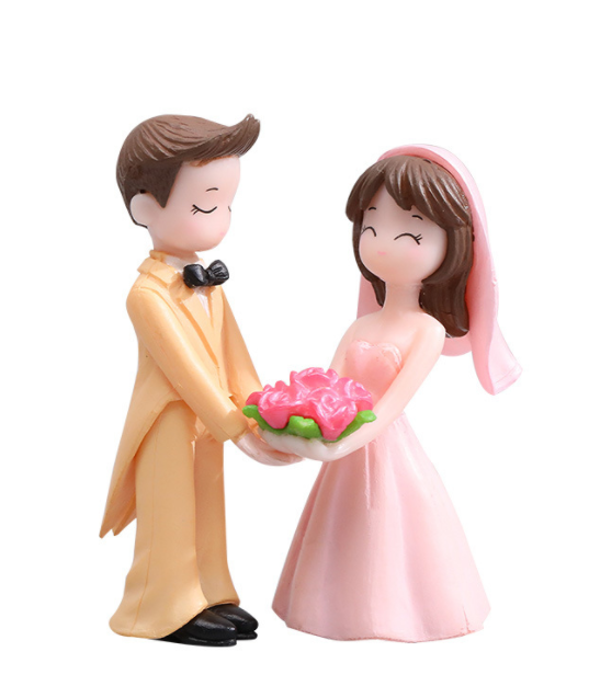 Couple Miniature Topper