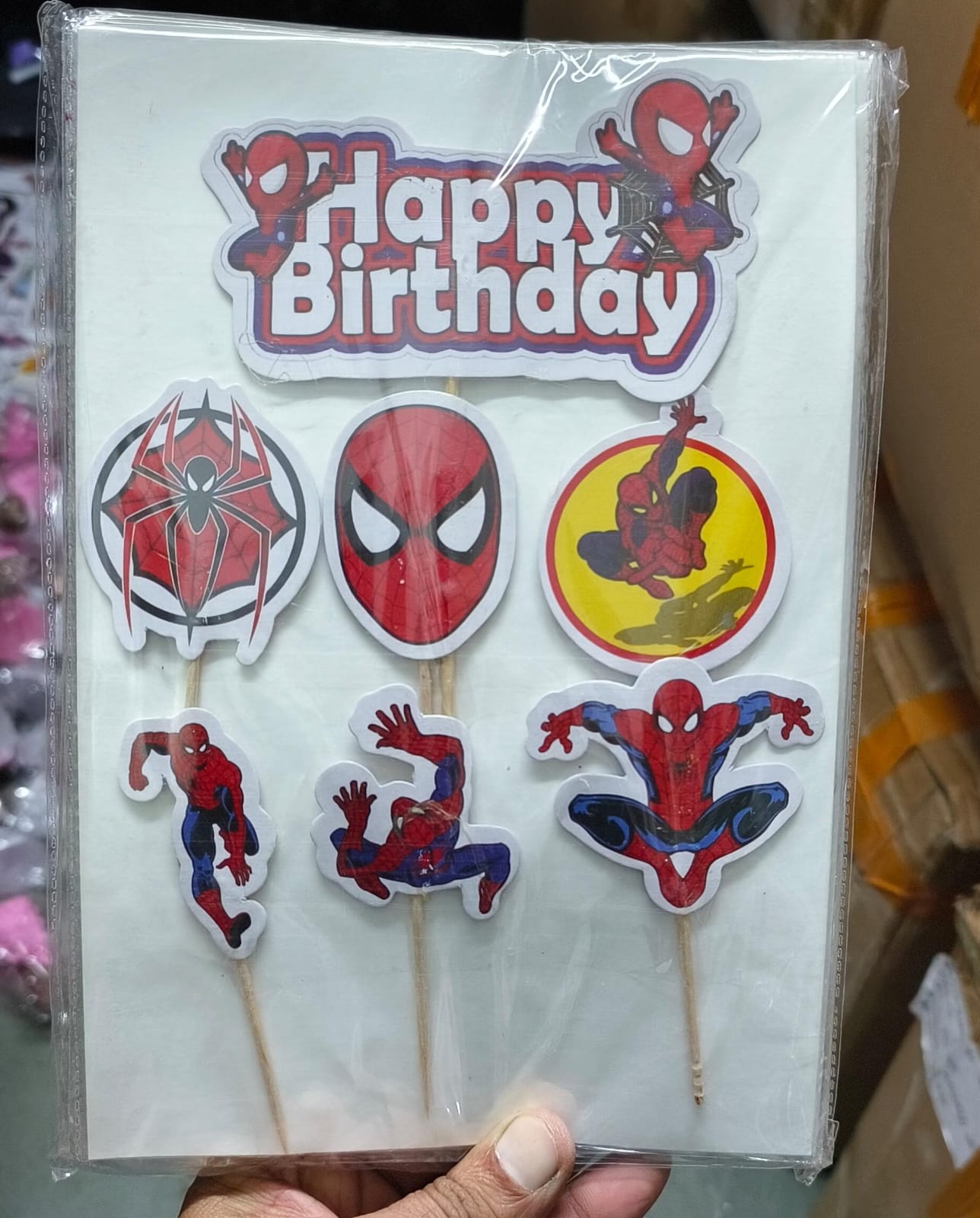 Spiderman Theme Topper