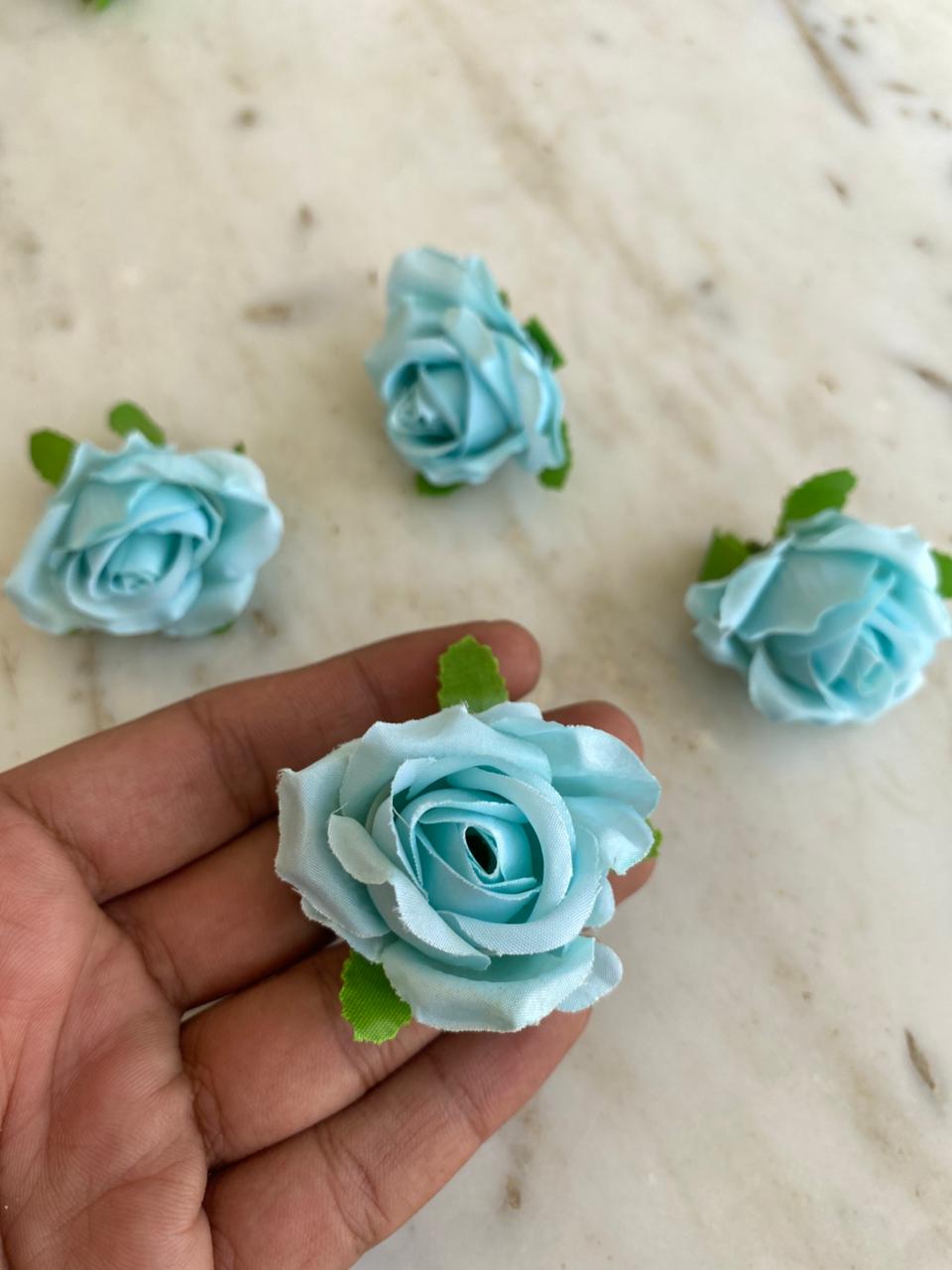 Sky Blue Small Rose