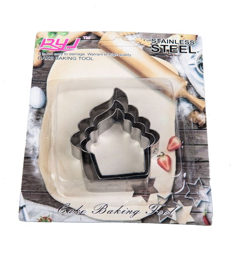 Cupcake Cookie Cutter (3pcs)