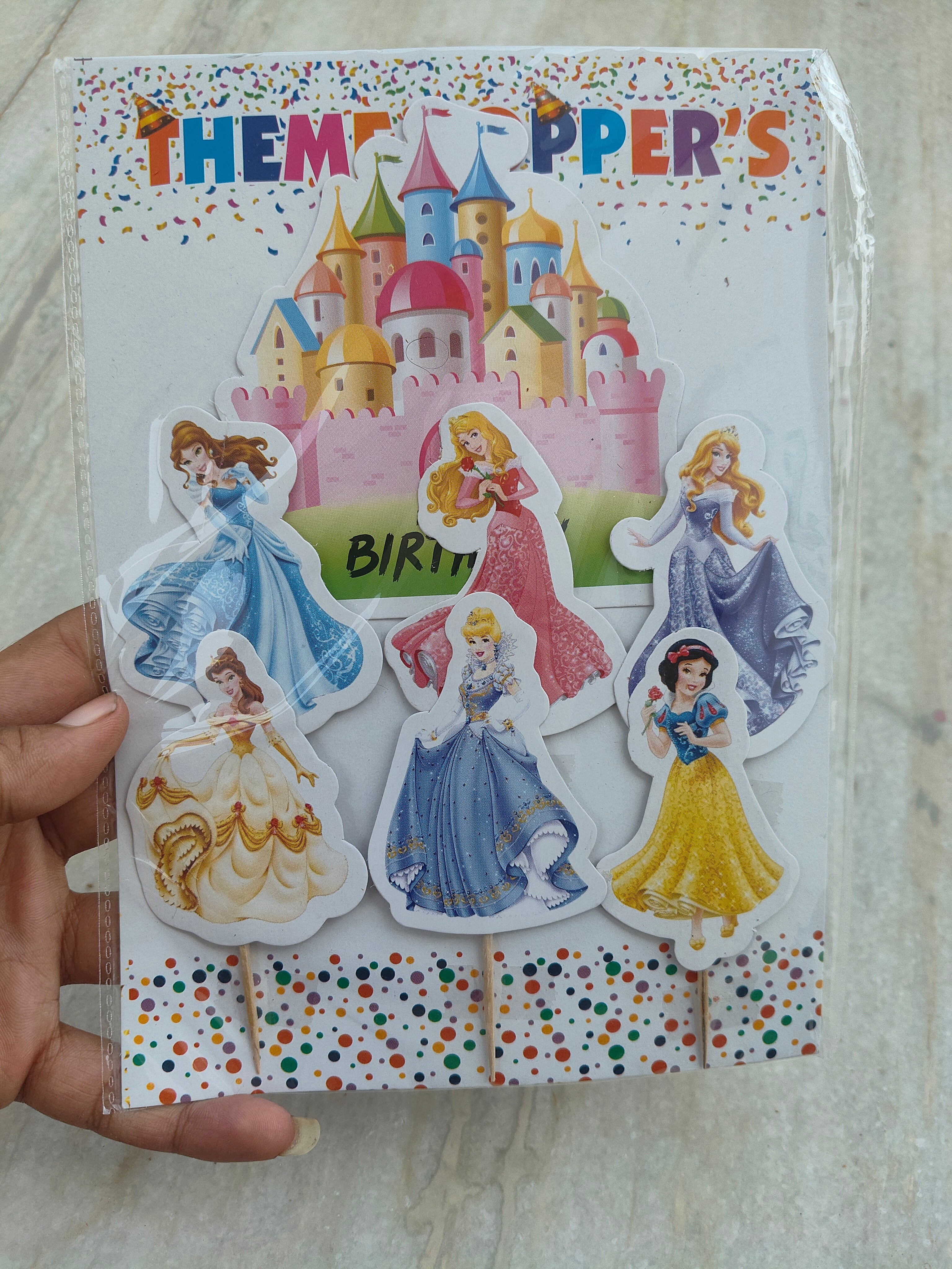 Princess theme topper