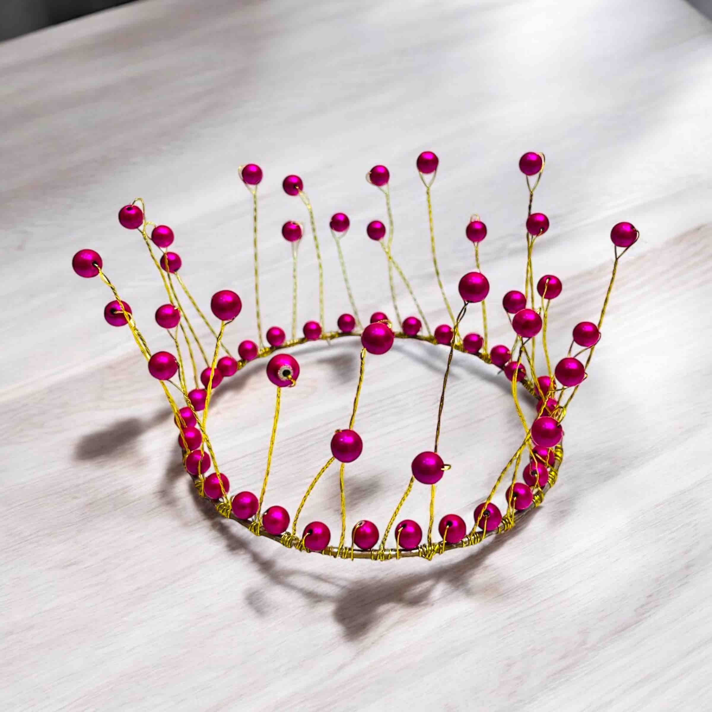 Pink Pearl Crown