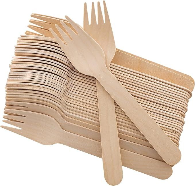 Wooden Fork (100pcs)