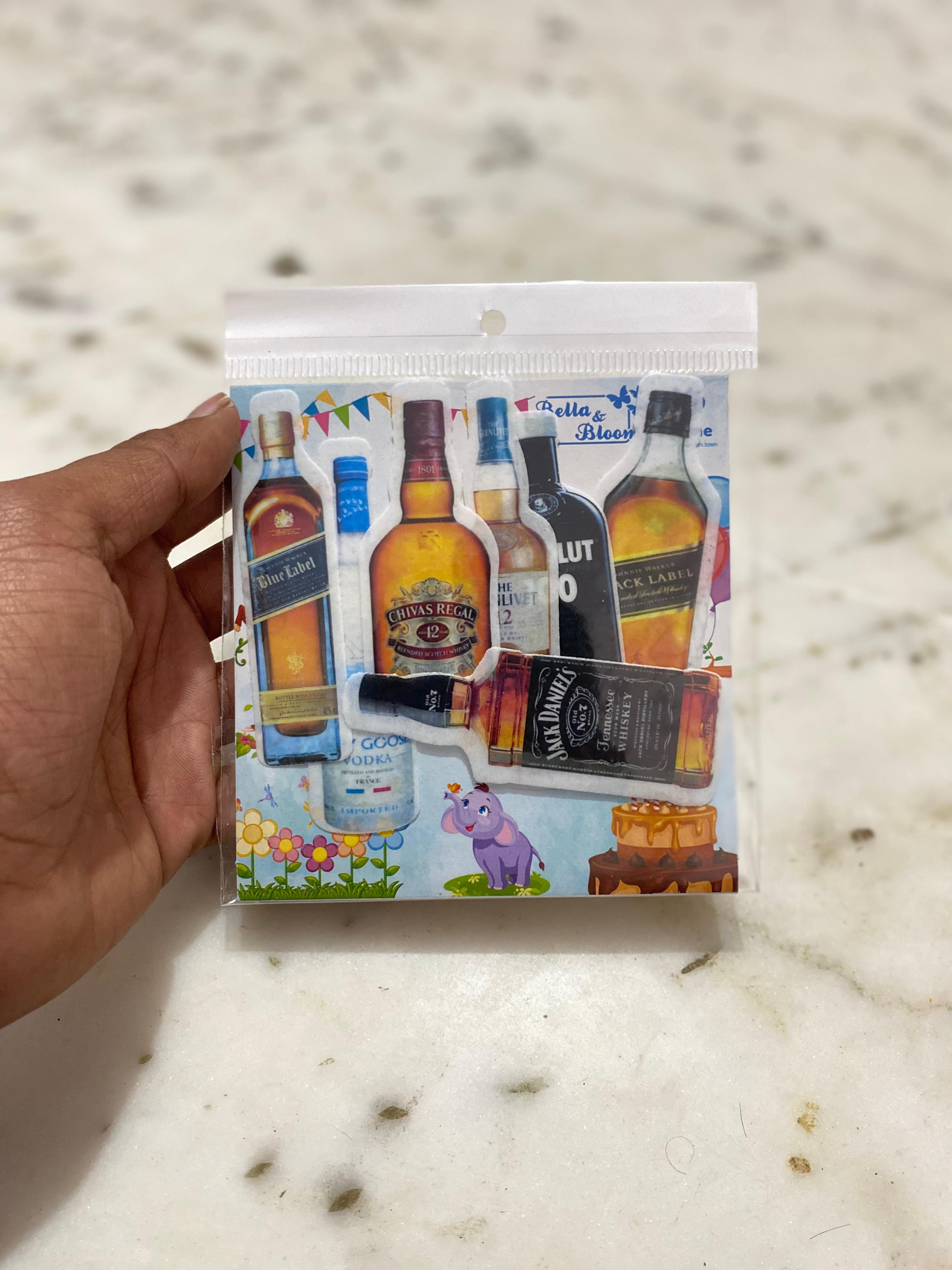 Edible Bottle Set