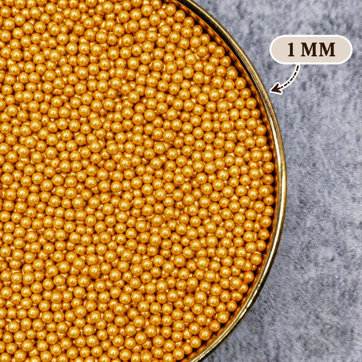 Golden 1MM Sprinkle (100g)