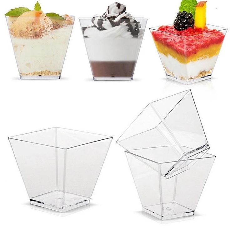 Acrylic Dessert Glass (60ml)