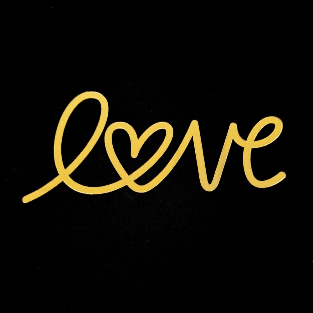 Love cutout (5pcs)