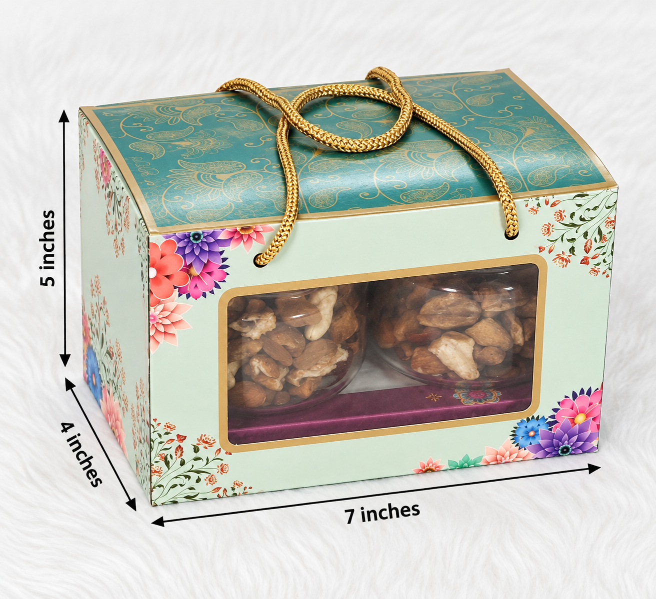 2pc Fancy Jar Box