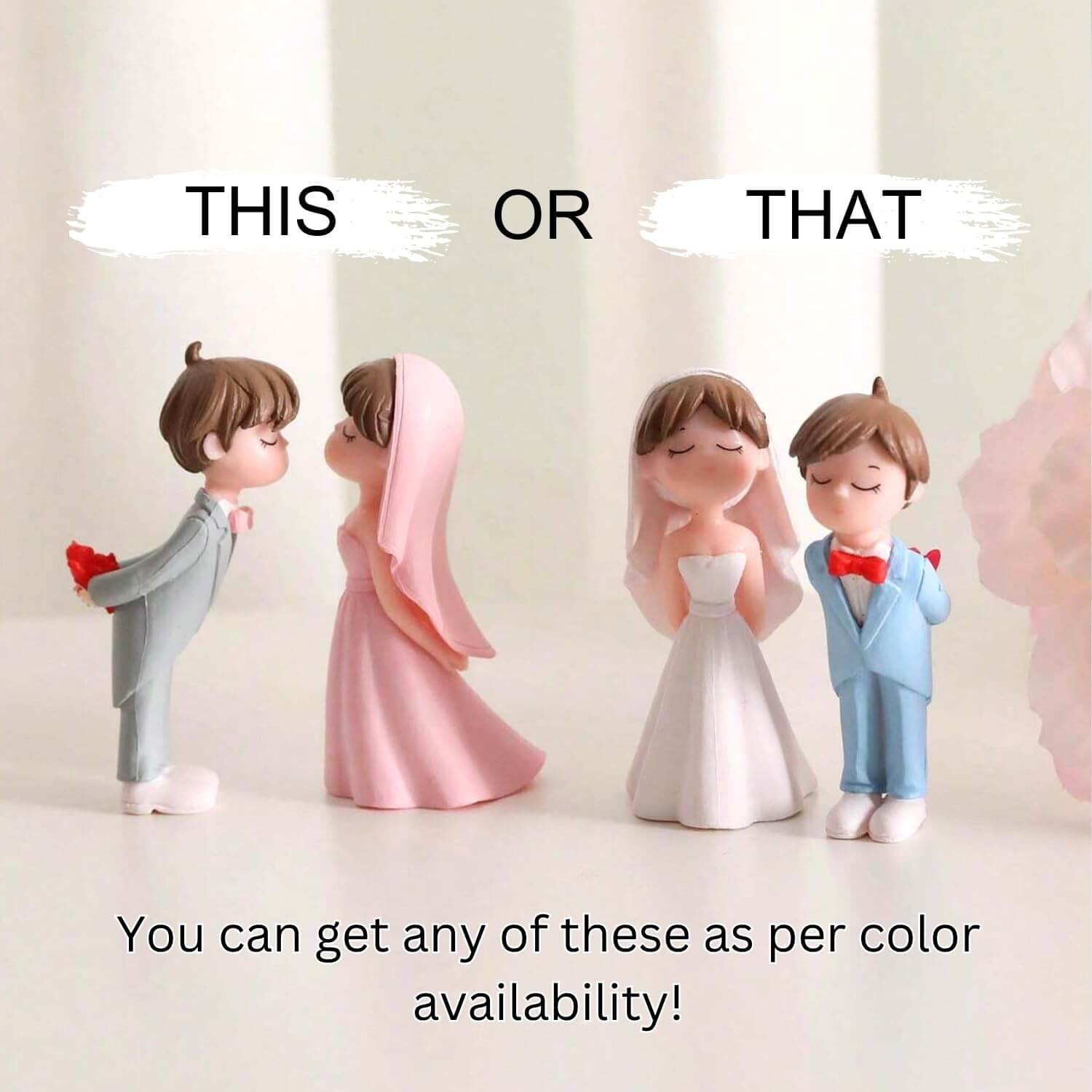 Couple Miniature Topper
