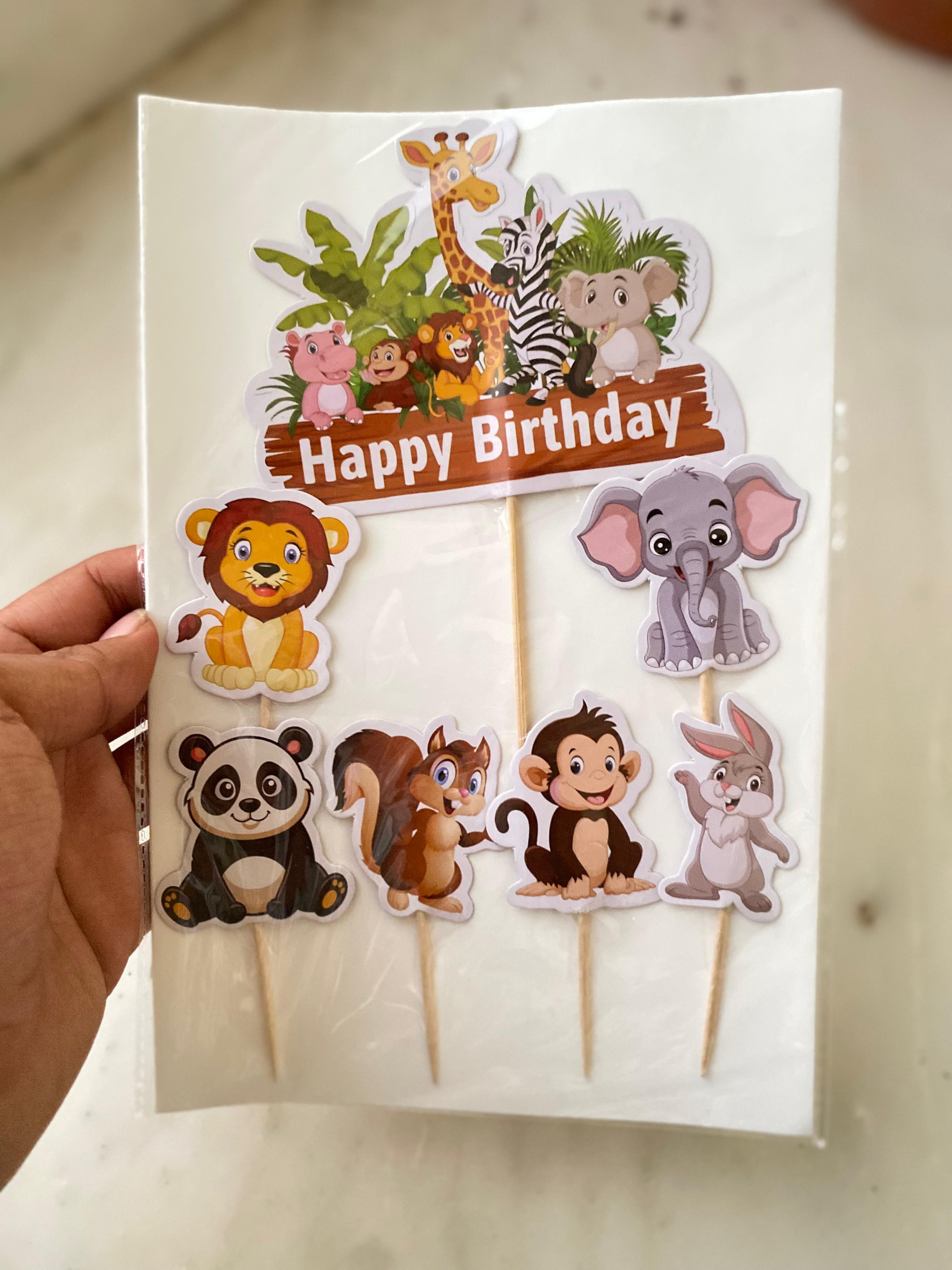 Jungle Theme Topper