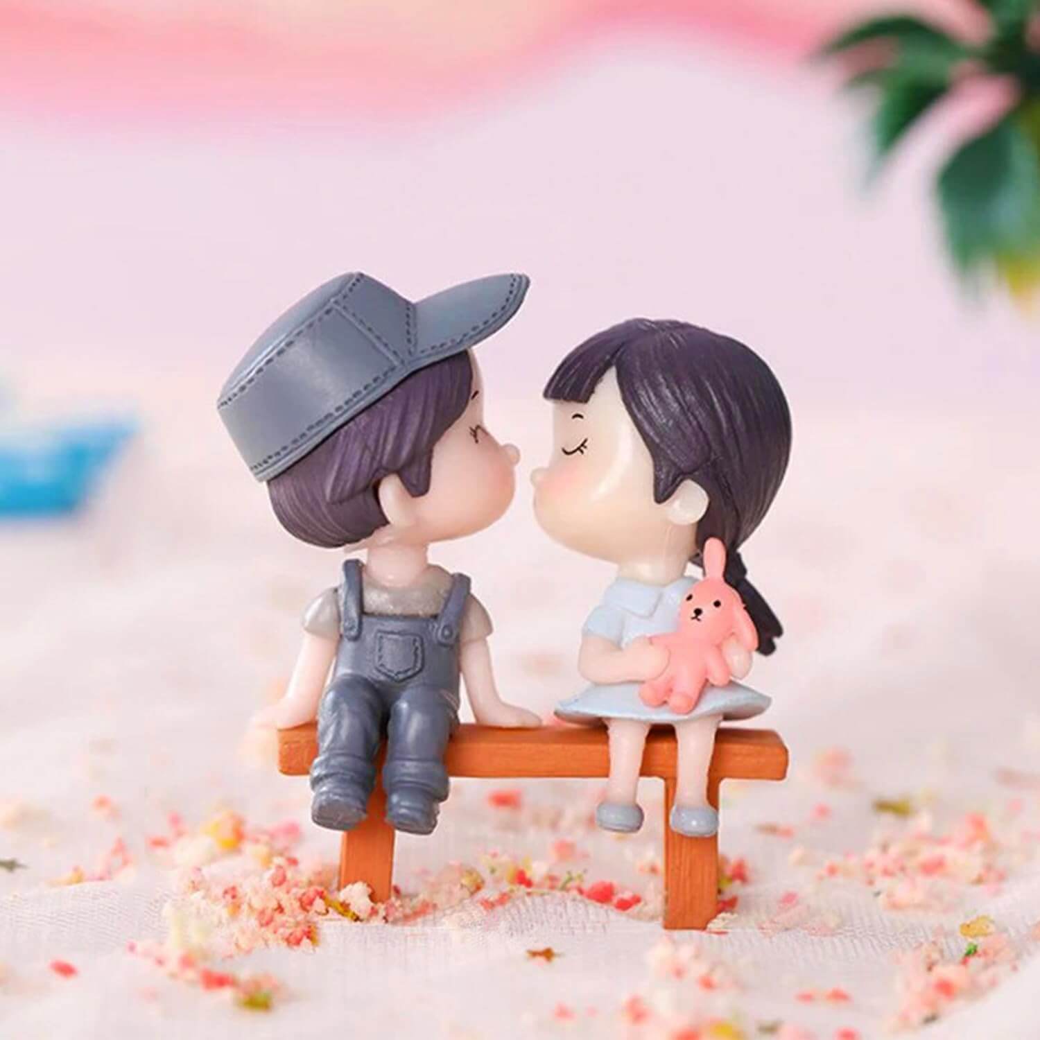 Couple Miniature Topper