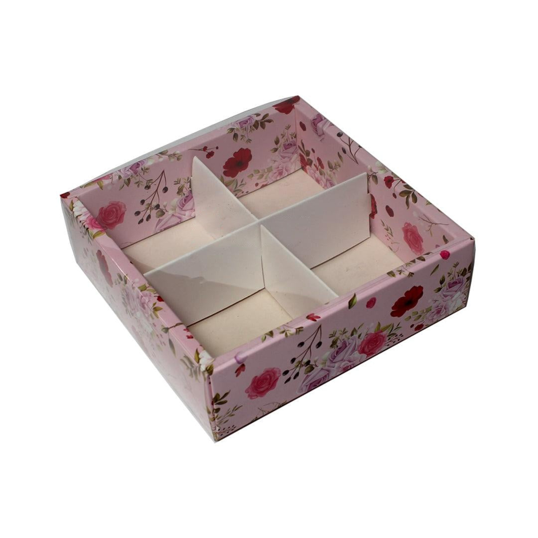 4pcs Brownie Partition Box