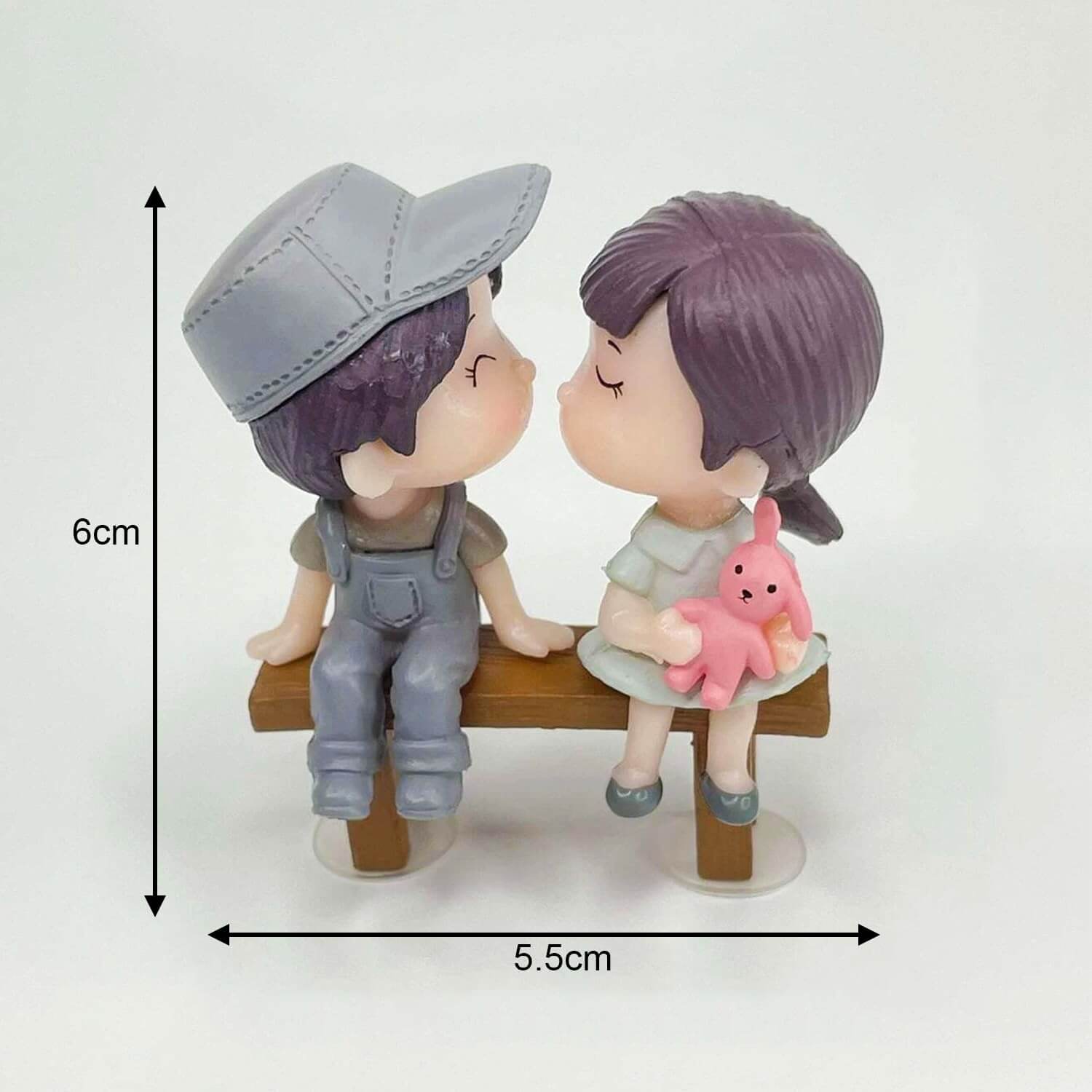 Couple Miniature Topper