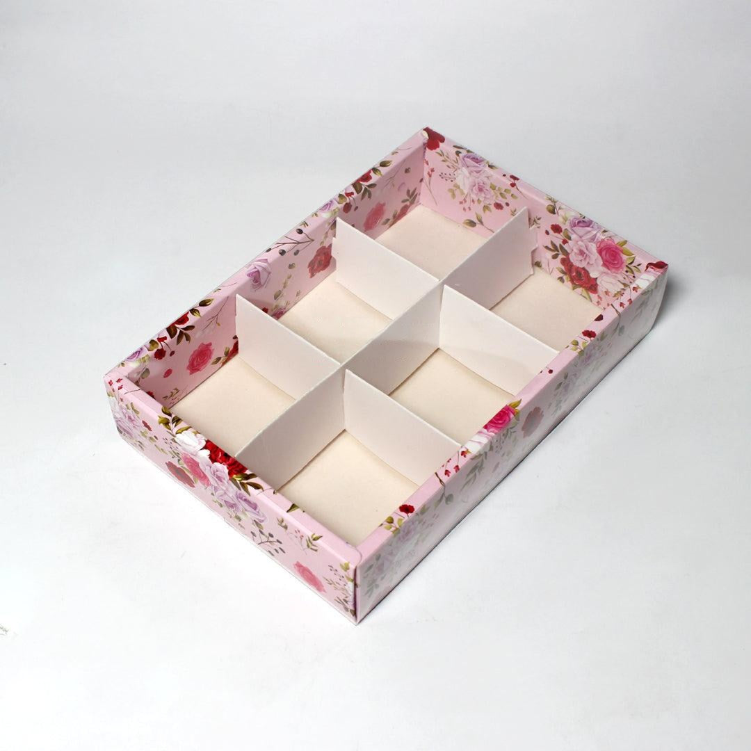 6pcs Brownie Partition Box