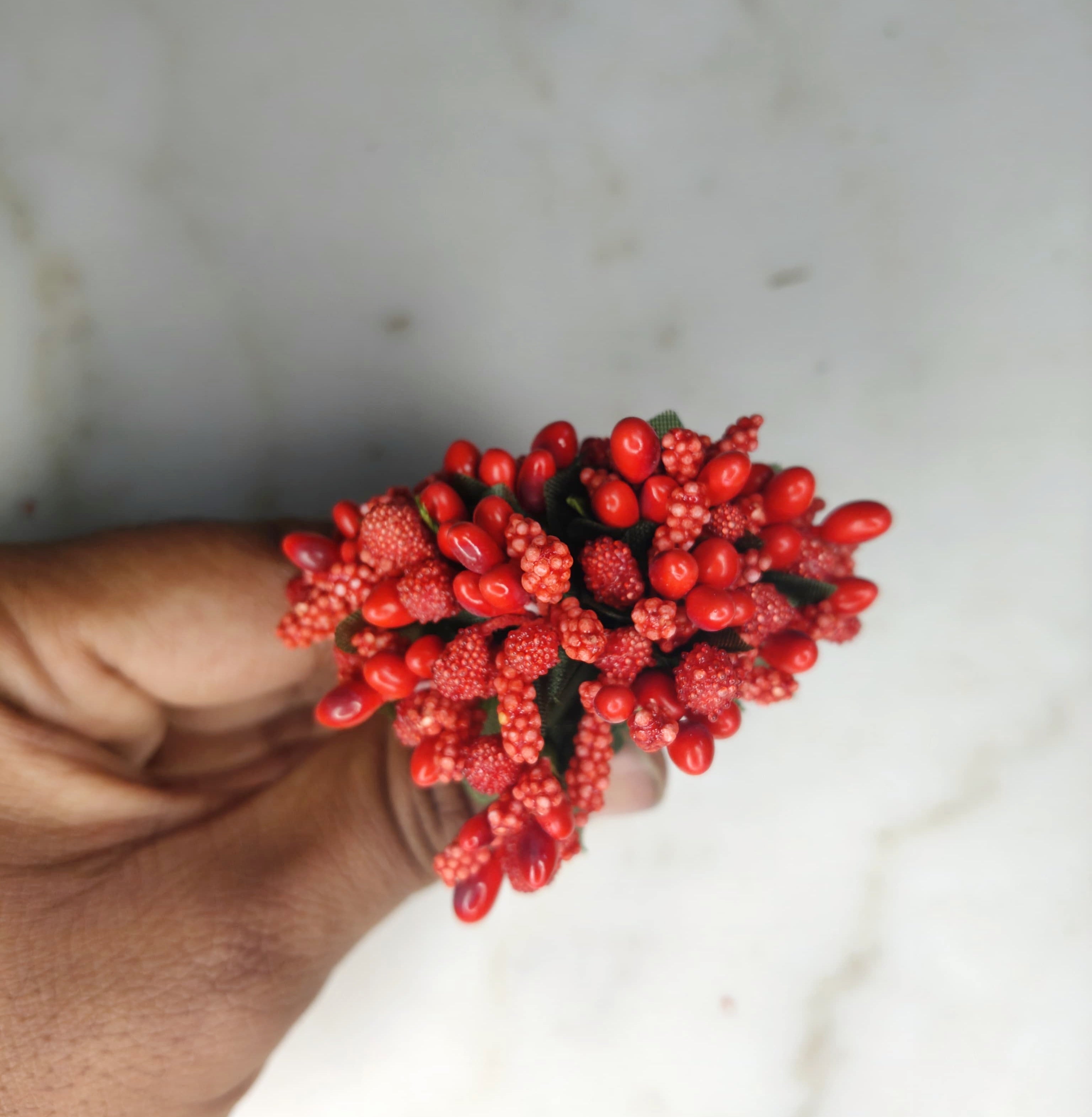 Red Pollen Bunch