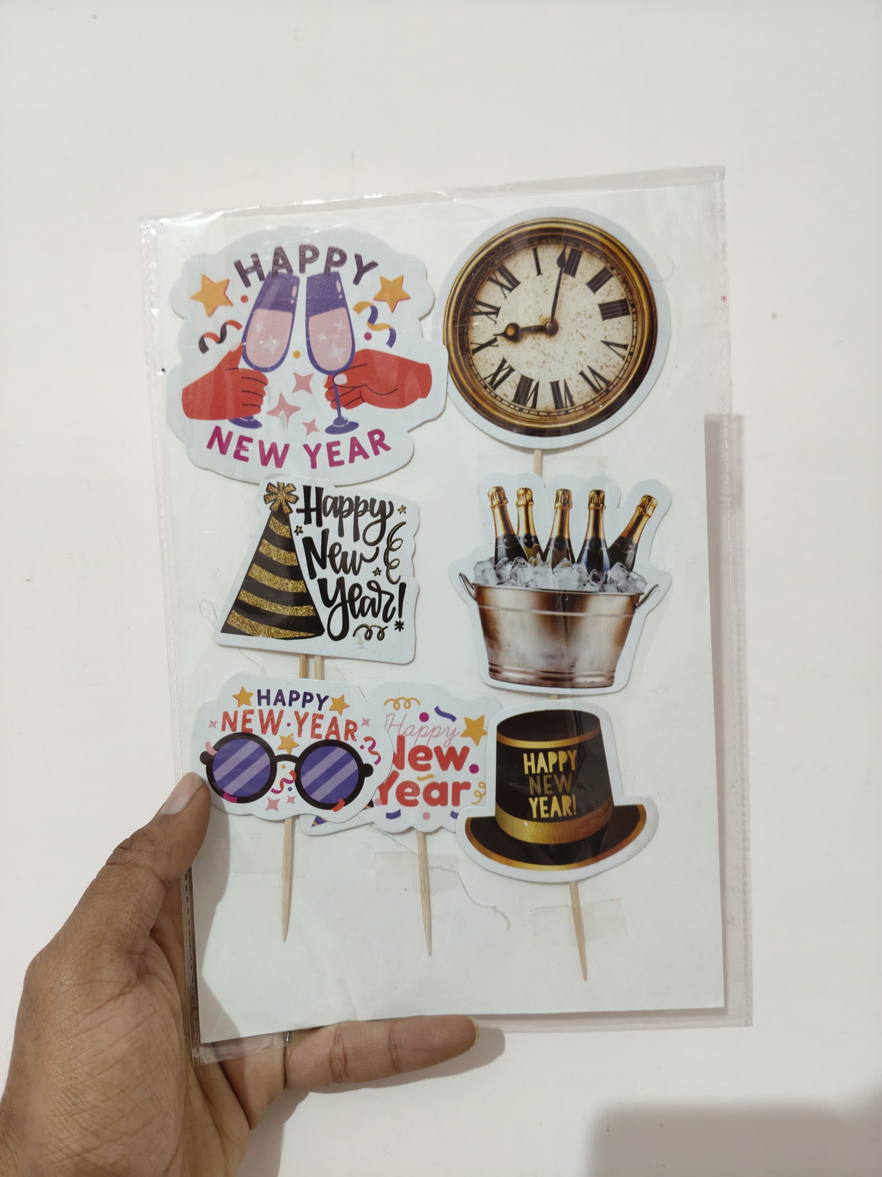 New Year Theme Topper