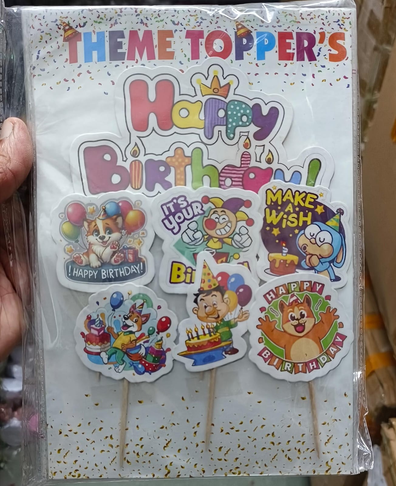 Birthday Theme Topper